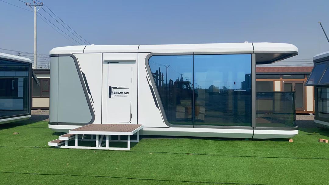 Side view of modular structure